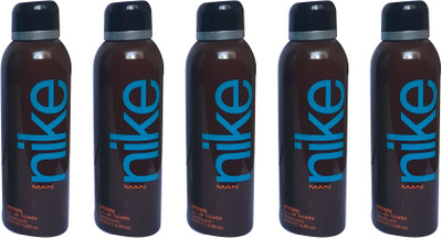 

Nike BROWN (PACK OF 5) Body Spray - For Men(200 ml, Pack of 5)