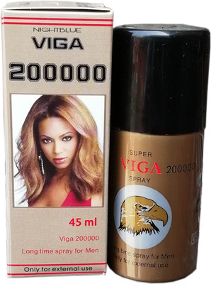 

NightBlue VIGA 200000 Long Time Spray With Extra Vitamin E Body Spray - For Men(45 ml)