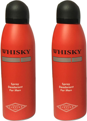 

WHISKY RED (PACK OF 2) Body Spray - For Men(200 ml, Pack of 2)