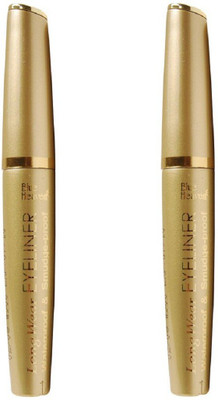 

Blue Heaven Eye Liner - Long Wear(pack of 2) 6.5 ml(black)