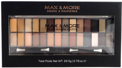 

Max & More Ombre A' Paupieres 28 Colors 22.5 g(Nude)