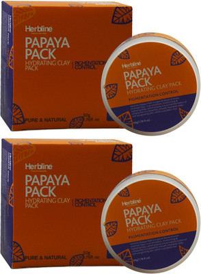 

Herbline Papaya Pack 50gm Pack Of-2(50 g)