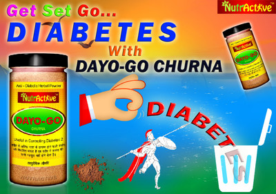 

NutrActive Dayo-Go Churna, 150 gm | Anti Diabetic Ayurvedic Powder(150 g)