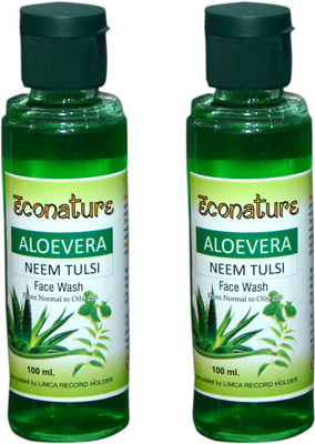 

Econature Aloevera Neem Tulsi face wash(pack of 2)(200 ml)