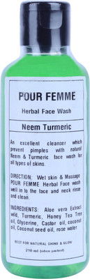 

POUR FEMME HERBAL NEEM TURMERIC FACE WASH Face Wash(210 ml)