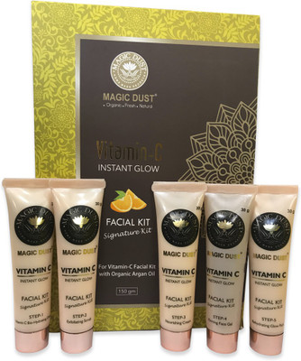 

magicdust Vitamin C Instant Glow Facial Kit 150 g(Set of 5)