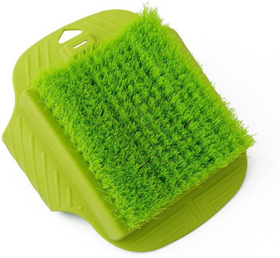 

NEERAK Bath Blossom Foot Scrub Brush Exfoliating Feet Scrubber Washer Spa for Shower (GREEN)(Green)