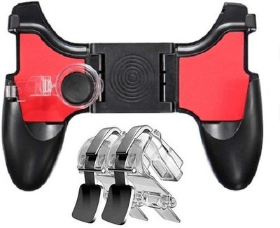 

TechGear Premium Phone W11+ GAME Handle Extender Grip Fire Aim Button Trigger Shooter Controller 5-in-1 for PUBG Game Mobile Gaming Joystick Gaming Accessory Kit(Black, Red, For Android, iOS)
