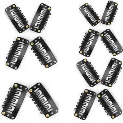 

Jampak™ 14 Clip Great quality with branded product Hair Clip(Black)