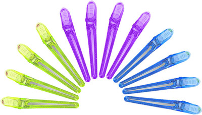 

EKAN Section Clips For Women Hair Styling Use, Clips For Saloon And Home Use Hair Accessory Set(Multicolor)