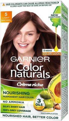 

Garnier Color Naturals, Shade 5 Hair Color(light brown)