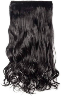 VIVIAN Black in curly 5 Clip In Hair Extension