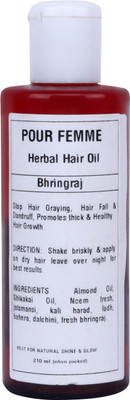 

POUR FEMME Bhringraj Herbal Hair Oil(210 ml)