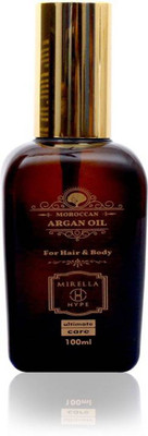

MIRELLA HYPE Moroccan Argan Oil Hair Oil (100 ml) Hair Oil(100 ml)