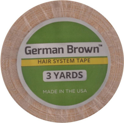 

Walker Tape German Brown Hair System tape 1inch " 3 yard Roll Double Sided Adhesive Hair Paste(50 g)