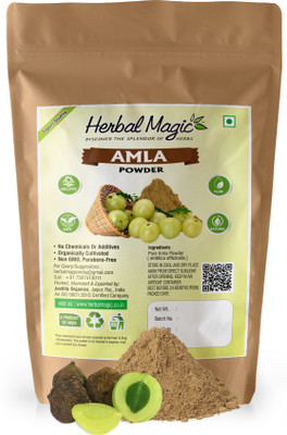 

Herbal Magic Natural Amla Powder ( Indian Gooseberry) 100gm(100 g)