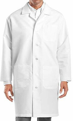 

Ara India Doctor Coat | Hospital Uniform | Unisex Lab Coat | Laboratory Coats | Student Lab Coat | Unisex Lab Coat | Doctor Apron | Lab Coat Shirt Hospital Scrub(White S)