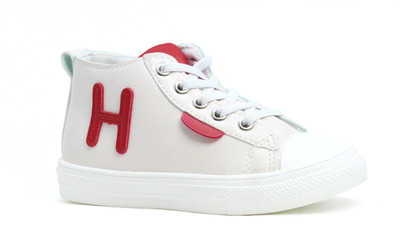 

TrenDuty Boys & Girls Lace Sneakers(White, Off white