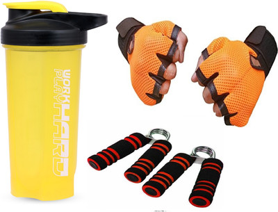 ALLIEDSALESINDIA SGC-1008 3 IN 1 PACK Fitness Accessory Kit Kit