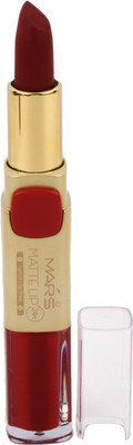 

Mars 2-in-1 Matte Lipstick + Lip Gloss(Maroon Matte)
