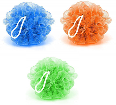 

FOXSTON Loofah(Pack of 3), Multicolor