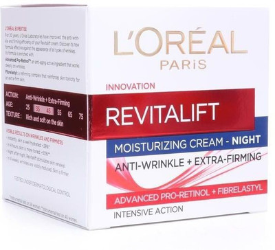 

L'Oreal REVITALIFT MOISTURISING CREAM NIGHT MADE IN GERMANY 50 ML(50 ml)