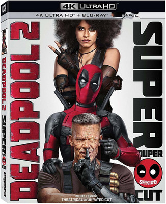 

Deadpool 2 [4k UHD + Blu-ray] Two Disc Set Import US Region A Disc(4K(UHD) Blu-ray English)
