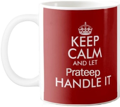 Exoctic Silver PRATEEP_Keep calm office quotes 001 Ceramic Coffee Mug(330 ml)