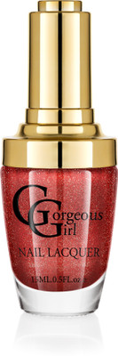 

Gorgeous Girl Glossy Nail Lacquer NP 38 Chinese Red Glitter