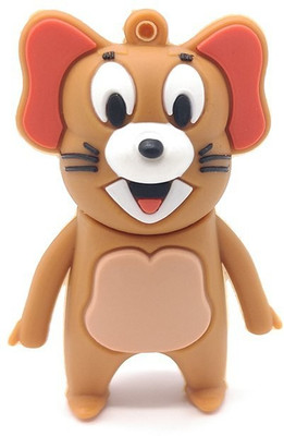 PANKREETI Cute Mouse 32 GB Pen Drive Compatible with Netbook, Gaming Console, Desktop Computer, Television, Audio Player, Laptop USB 2.0 Rubber Case(Multicolor)
