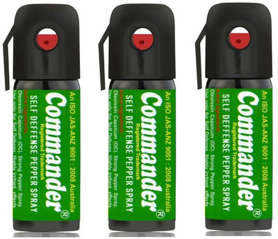 

COMMANDER Self Defence Pepper Spray for Women Safety/Protection Pepper Stream Spray