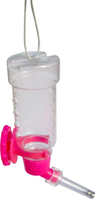 

JAINSONS PET PRODUCTS Pet Automatic Drinking Water Feeder Bottle for Cat Dog Rabbit Hamster Gerbil 125 ML Cylinder Plastic Pet Bottle(125 ml White)