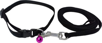 

CUTEPUPPY H1144 Dog Collar & Leash(, BLACK