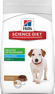 

Hills Science Diet Puppy Healthy Development, Small Bites Lamb Meal and Rice 3 kg Dry Dog Food