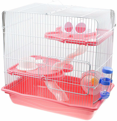 

Aquapetzworld Pet 3 Levels Cage Hamster House