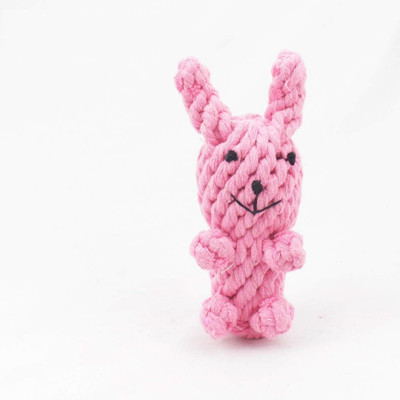 

SRI Puppy Chew Toys Dog Teething Cleaning Toy for Small/Medium-Breeds Dogs (Rabbit) Cotton Chew Toy For Dog