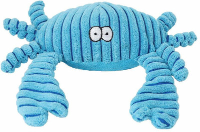 

SRI Squeaky Toys Pet Dog Plush Sound Toy Cute Crab Shape Teeth Cleaner Chew Puppy Toy Polyester Fetch Toy For Dog