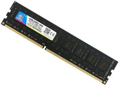 

Veineda DIMM DDR3 4 GB (Single Channel) PC (Dimm DDR3 4G 1600Mhz)(Black)