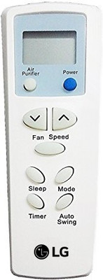 

LG Universal Split AC Remote Controller(White)