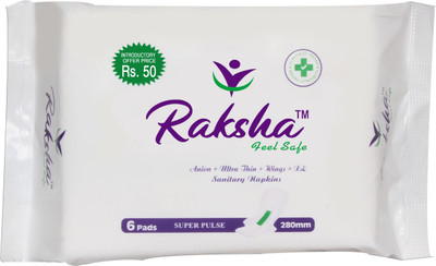 

Raksha Extra Large Sanitary Pad(Pack of 6)