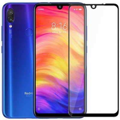 Ridhaniyaa Edge To Edge Tempered Glass for Mi Redmi Note 7, Mi Redmi Note 7 Pro, Mi Redmi Note 7S(Pack of 1)