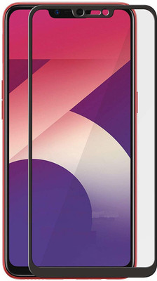 Hycot + Screen Guard for Full Edge-to-Edge 9 H Hardness Crystal Clear Tempered Glass Screen Protector For ASUS Zenfone Max Pro M2 2018(Pack of 1)