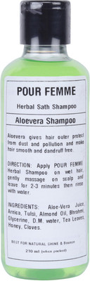 

POUR FEMME Herbal Sath Aloevera Shampoo(210 ml)