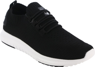 CALCETTO Long Lasting Best Quality Running Sports Shoes with Comfortable sole for men Walking Shoes For Men(Black)
