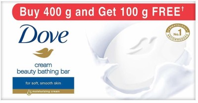 DOVE Cream Beauty Bathing Soap(5 x 100 g)