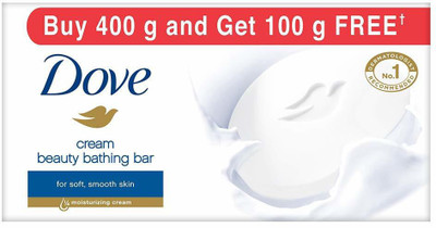 

Dove Luxury Soap Super Saver Pack(500 g, Pack of 5)