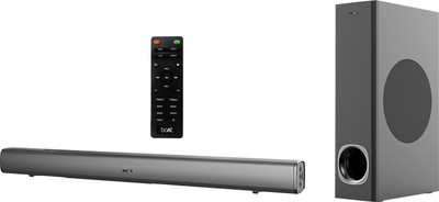 boAt Aavante Bar 1200 80 W Bluetooth Soundbar(Premium Black, 2.1 Channel)