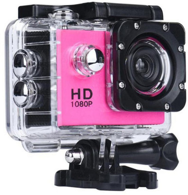 

INAIL 1080P HD Waterproof Sports and Action Camera(Pink, 12 MP)