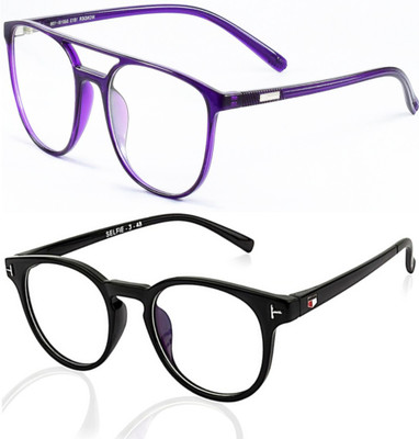 

Azmani Full Rim Wayfarer, Round Frame(50 mm