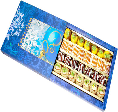 Ghasitaram Gifts Assorted Exotic Mix Sweets 400 gms Box(400 g)